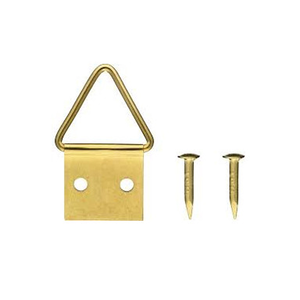 8 ATTACHES CADRE 15x23mm ACIER LAITONNE CQ331028